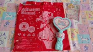 マック　ハッピーセット　アイカツ！　カード付き　未使用