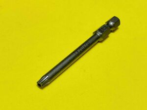 Wera 【ビット】〈060142〉867/4BO ビット TORXイジリ止め穴付　TX20×70mm