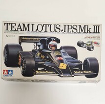 タミヤ1/20　未組立　同梱可　JPS Mk-Ⅲ ロータス78　(グランプリコレクションNO.4)　モーターライズ_画像1