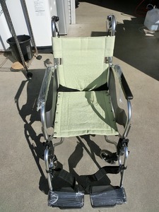 ♪♪松永製作所　車いす　スリムコンパクト　介助型　SA-210B 軽量　車椅子　中古品【6B03③】♪♪