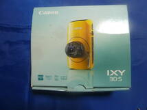 Canonデジタルカメライエロー　IXY30S　ジャンク品扱い_画像2
