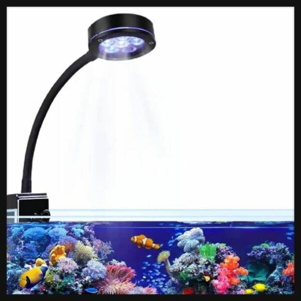 【開封のみ】NILIPAL ★ 水槽ライト 海水魚 サンゴ水槽LED照明 18 Watt フルスペクトルアクアリウムライト SPS LPS サンゴ飼育 ナノ海水
