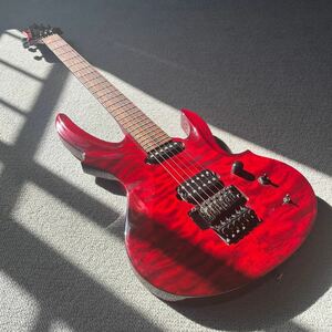 grass roots by ESP forest RED グラスルーツ フォレスト ジャンク扱い grassroots エレキギター 弦楽器 ハムバッカー 木目