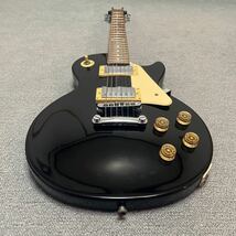 epiphone by Gibson Les Paul BLK エピフォン　ギブソン　レスポール ジャンク扱い　lespaul ブラック　　黒　エレキギター _画像2