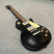 epiphone by Gibson Les Paul BLK エピフォン　ギブソン　レスポール ジャンク扱い　lespaul ブラック　　黒　エレキギター _画像1