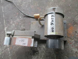  oil .N4257 belt sander CAMMY 100V 0.3KW width 54. resin Belta bench Thunder belt grinder used . pcs attaching operation excellent 