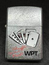ZIPPO ジッポ WPT TRUMP PLAYING CARDS D 06 バレル仕上げ　美品_画像1