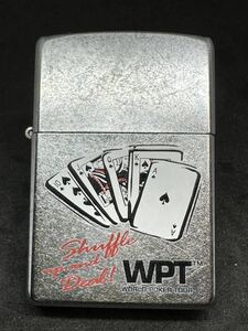 ZIPPO ジッポ WPT TRUMP PLAYING CARDS D 06 バレル仕上げ　美品