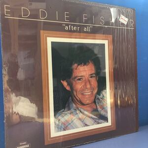 エディ・フィッシャー Eddie Fisher after all シュリンク付 LP レコード 5点以上落札で送料無料c