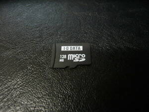 動作保証！送料無料！I・O DATA microSD ＳＤカード 128MB