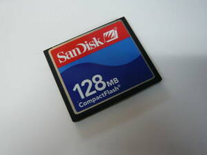動作保証！SanDisk CFカード 128MB