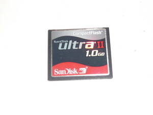 動作保証！SanDisk Ultra Ⅱ CFカード 1GB