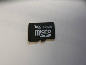 動作保証！送料無料！inx microSD ＳＤカード 256MB