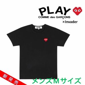 【新作】PLAY COMME desGARCONS x INVADER Tシャツ