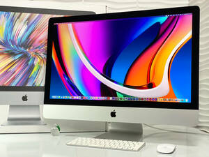 【 美品 】iMac Retina 5K 2020/27インチCore i5 SSD512GB メモリ40GB / AMD Radeon Pro 5300搭載