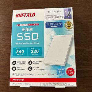 SSD-PG1.0U3-WC [SSD-PGU3Cシリーズ 1.0TB ホワイト] buffalo 1TB