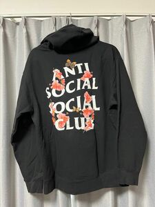 ASSC バックロゴ パーカー ワンポイント フラワー 入手困難 Mサイズ