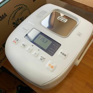 アイリスオーヤマ RC-PD50-W 圧力IHジャー炊飯器5.5合炊き 銘柄炊き