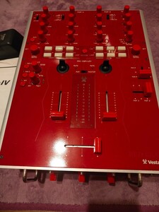 送料込みVESTAX PMC-05PRO4 MIDIコントロール出力、高性能クロスフェーダー、DVSコントローラー専用端子切り替え 名機人気の赤PMC-05PROⅣ