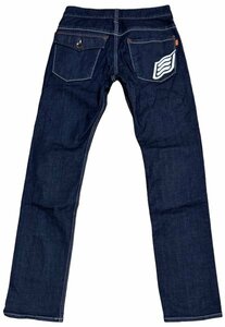 保管品 参考定価23100円 HYOD ヒョウドウ D3O ENGINEER DENIM エンジニア デニム ライディング パンツ HYD514DN