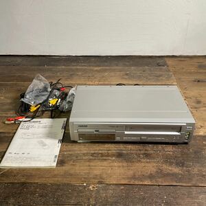 T19/美品 三菱 DVDプレイヤー一体型ビデオ DJ-V210 DJ-MC211 VHS ビデオデッキ 家電 DVDプレーヤー G-CODE DOLBY DIGITAL