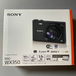 ソニー SONY デジカメ デジタルカメラ サイバーショット DSC-WX350 ブラック 黒 未使用 新品 未記入保証書 付属