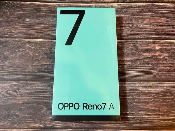 OPPO Reno7 A ブラック 新品未開封 Reno7A simフリー スターリーブラック 本体