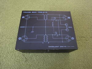 エクセレントオンキョー TRB-610 マッチングトランスボックス 不平衡出力を平衡出力に