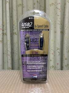 ★130★BELKIN☆USB2☆24K Gold Series☆USB2.0ケーブル☆1.8m☆未使用未開封☆ベルキン★さらに特典（本州・四国のみ）