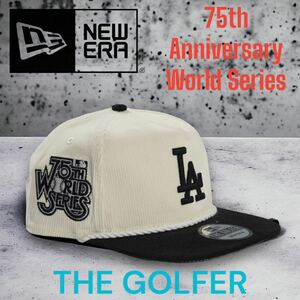 ◆日本未発売◆New Era THE Golfer Los Angeles Dodgers 75th Anniversary World Series Cap クリーム　大谷翔平　ドジャース　キャップ