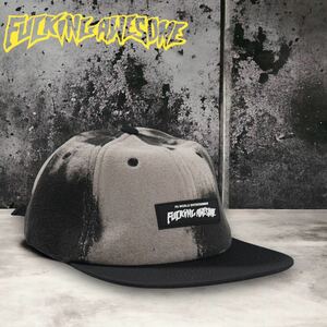 ◆FUCKING AWESOME BURNFACE CAP /キャップ　ポーラーフリース　ラバーロゴ　ファッキングオーサム　Hockey Skateboard ファッキンオーサム