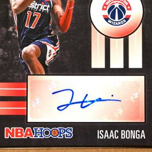 ISAAC BONGA (アイザック・ボンガ) 2020-21 GREAT SIGNIFICANCE AUTO サイン トレーディングカード 【NBA,Wizards,ワシントン・ウィザーズの画像2