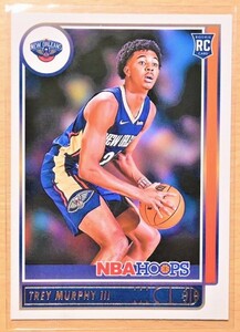 TREY MURPHY III (トレイ・マーフィー3世) 2021-22 NBA HOOPS RC ルーキー トレーディングカード 【PELICANS,ペリカンズ】