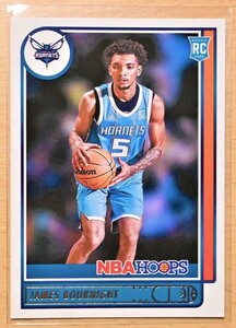 JAMES BOUKNIGHT (ジェームズ・ブックナイト) 2021-22 NBA HOOPS RC ルーキー トレーディングカード 【シャーロットホーネッツ Hornets】