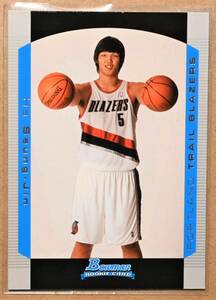 Ha Seung-Jin (ハ・スンジン,河 昇鎭) 2004 Bowman ROOKIE CARD ルーキー トレーディングカード 【NBA,トレイルブレイザーズ,BLAZERS,韓国