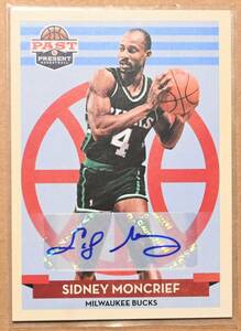 SIDNEY MONCRIEF (シドニー・モンクリーフ) 2012-13 PAST サイン AUTO トレーディングカード 【NBA,殿堂,ミルウォーキーバックス,BUCKS】