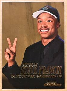 STEVE FRANCIS (スティーブフランシス) 1999 SKYBOX,ROOKIE,ルーキー トレーディングカード 【NBA,バンクーバーグリズリーズ】