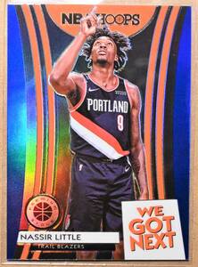 NASSIR LITTLE (ナシール・リトル) 2019-20 WE GOT NEXT,PREMIUM STOCK,ルーキー トレーディングカード 【トレイルブレイザーズ,BLAZERS】