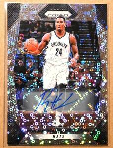 RONDAE HOLLIS JEFFERSON (ロンデー・ホリス ジェファーソン) 2017-18 PRIZM AUTO サイン トレーディングカード 【NBA,ネッツ,NETS】