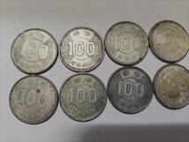 ◆旧１００円硬貨 　東京オリンピック 稲穂 　銀貨　昭和39年 他　１１枚セット_画像4