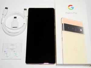 Google Pixel 6 Pro 128GB Sorta Sunny 完動品！