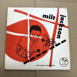 (10inch) Milt Jackson Quartet【DG-1002】アメリカ盤 Dee Gee DG Flat Kenny Clarke ミルト・ジャクソン