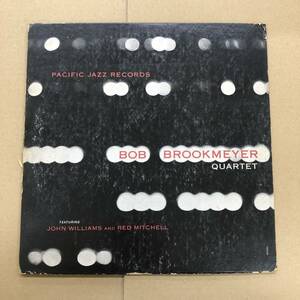 (10inch) Bob Brookmeyer Quartet - S/T【PJLP-16】アメリカ盤 Pacific Jazz DG Flat Santa Monica Red Mitchell ボブ・ブルックマイヤー