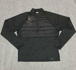 送料520円～◇新品◇PUMA プーマ◇XL◇トレーニングウェア INDIVIDUALLIGA ハイブリッド トップ◇ プーマ ブラック