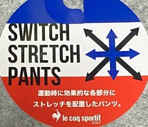 新品◇le coq sportif GOLF COLLECTION ルコックゴルフ◇85㎝◇保温 SWITCH STRETCH PANTS スイッチストレッチパンツ 秋冬◇定価12100円 _画像8