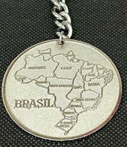 GRANDE BRASIL　ブラジル　キーホルダー　ブラジル州地図　希少/2563-2