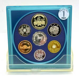 PROOF　COIN SET　2002　テクノメダルシリーズ１　プルーフ貨幣セット　平成14年　造幣局/2721