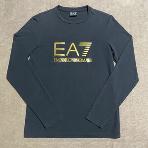 エンポリオアルマーニ ■ EA7ロゴ！長袖Tシャツ S〜Mサイズ相当　EMPORIO ARMANI ロンT