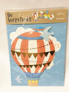 新品　百貨店商品　Hallmark　気球/バルーン　バースデーカード