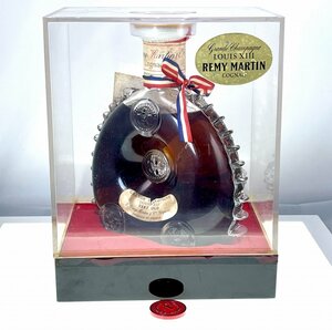 古酒 REMY MARTIN レミーマルタン ルイ13世 ベリーオールド クリアケース 700ml 40％ バカラ 替え栓付き[03-3440